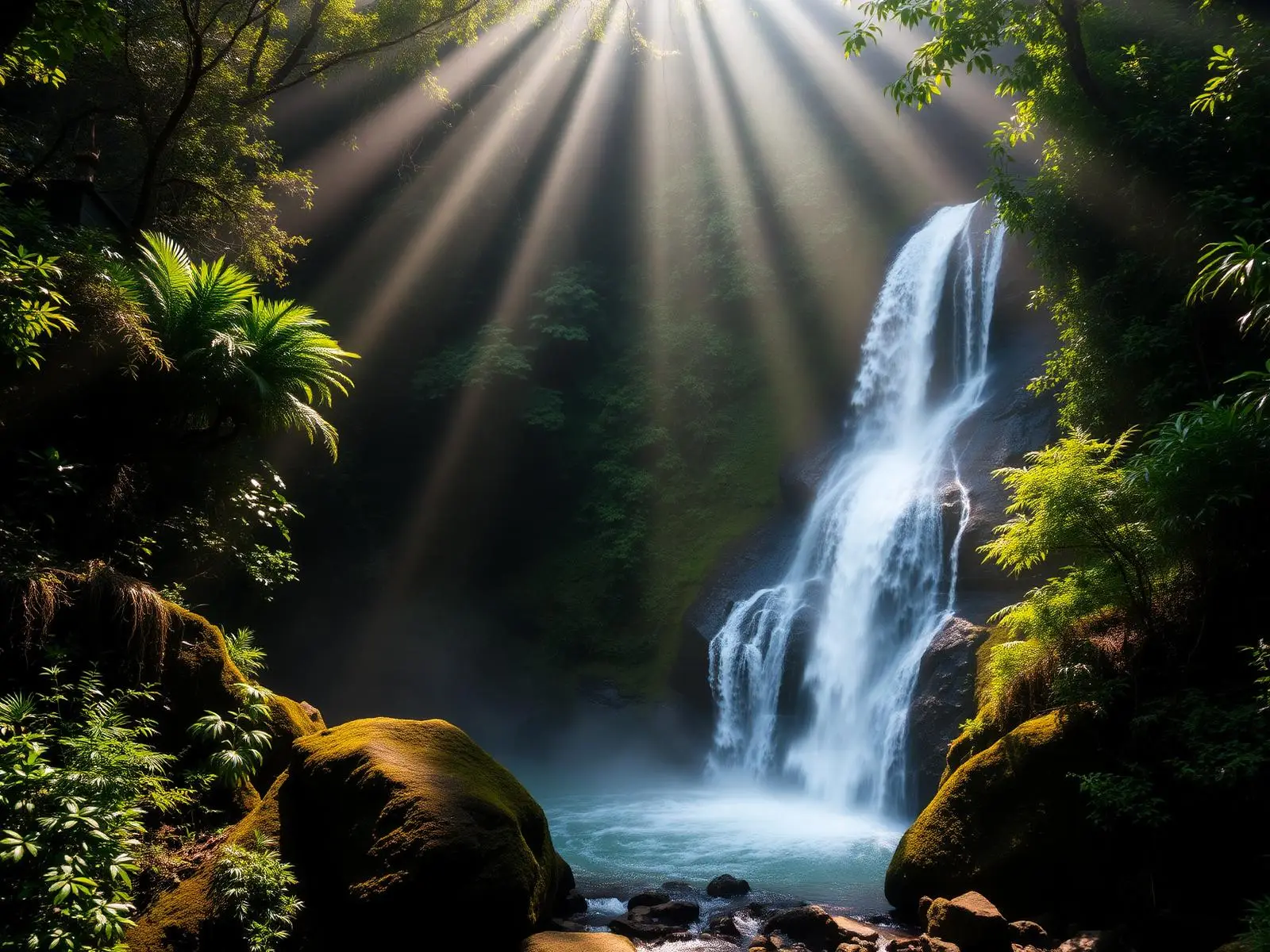 Petualangan ke curug tersembunyi.
